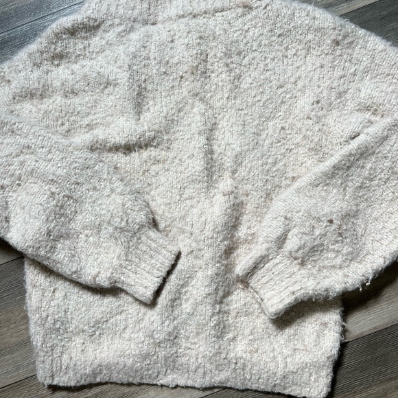 Anthropologie Sleeping On Snow Wool Blend Gorgeous Sweater- XS - Picture 4 of 8